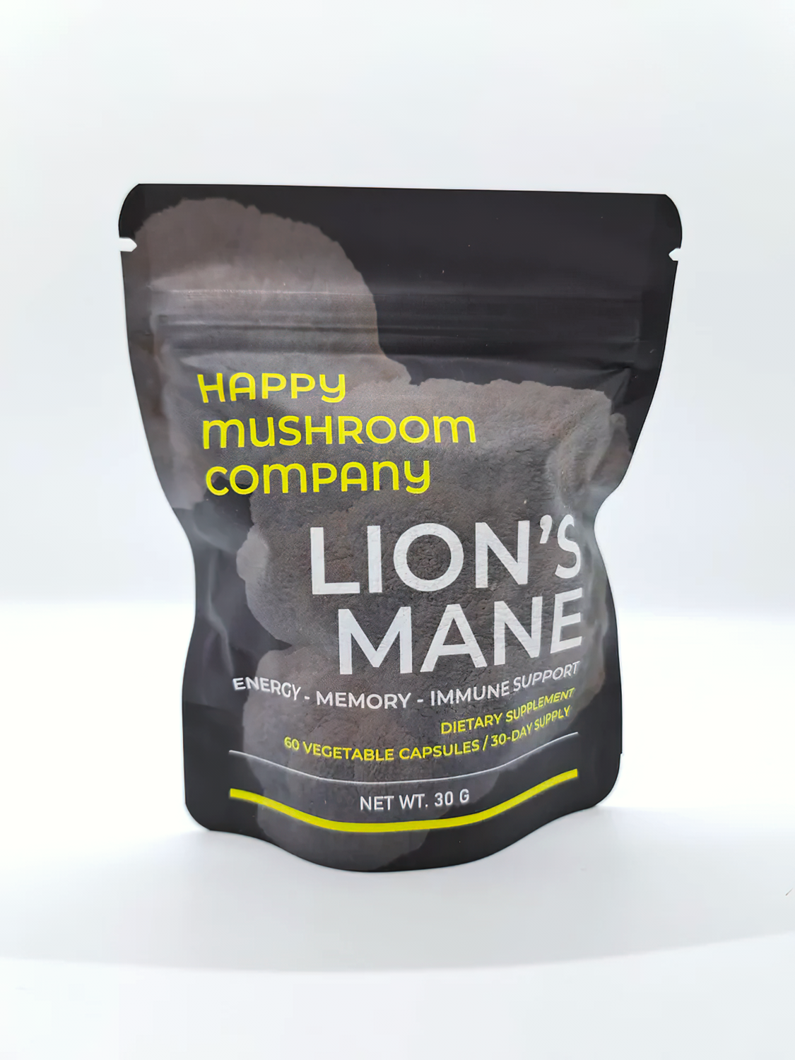 Lion's Mane Powder Supplement - Grown In USA